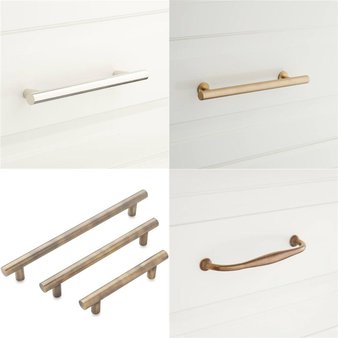 Pallet – 312 Pcs – Hardware – Open Box Like New – Signature Hardware, Miseno
