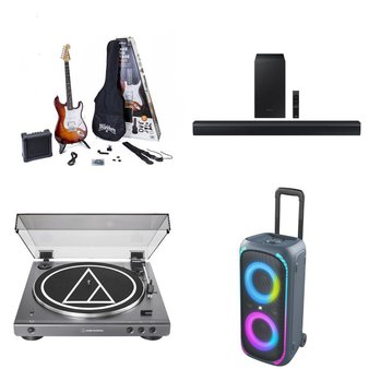 6 Pallets – 150 Pcs – DVD & Blu-ray Players, Speakers, Powered, Portable Speakers – Customer Returns – Onn, onn., Philips, VIZIO