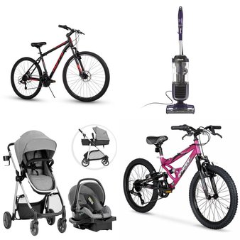 2 Pallets – 46 Pcs – Food Processors, Blenders, Mixers & Ice Cream Makers, Cycling & Bicycles, Vacuums, Can Openers – Overstock – Hamilton Beach, Hyper Bicycles, Bissell, Farberware