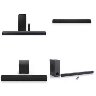 Pallet – 22 Pcs – Speakers – Customer Returns – onn., VIZIO, Samsung, Philips