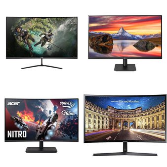 Pallet – 31 Pcs – Monitors – Damaged / Missing Parts / Tested NOT WORKING – ACER, LG, Samsung, HP
