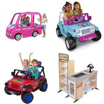 Pallet – 13 Pcs – Pretend & Dress-Up, Vehicles, Office, Dolls – Overstock – Spider-Man, KidKraft, Minnie Mouse