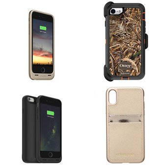 65 Pcs – Cellular Phones Accessories – Open Box Like New, Used, Like New, New Damaged Box – OtterBox, Apple, Spigen, Mophie