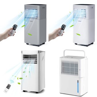 1 Pallets – 18 Pcs – Air Conditioners, Patio, Humidifiers / De-Humidifiers, Toasters & Ovens – Untested Customer Returns – Walmart