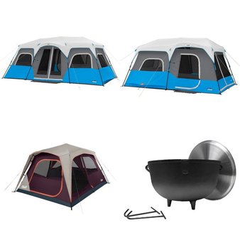Pallet – 52 Pcs – Camping & Hiking, Kitchen & Dining, Batteries, Generators – Customer Returns – Major Retailer Camping, Fishing, Hunting