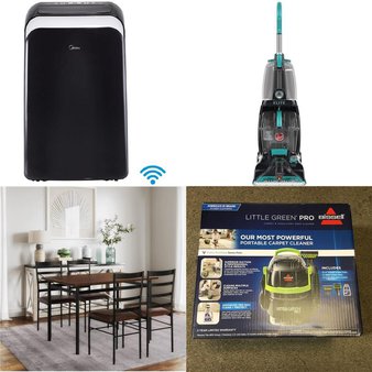 CLEARANCE! Pallet – 11 Pcs – Vacuums, Kitchen & Dining, Drip Brewers / Perculators, Storage & Organization – Overstock – Mainstays, Hoover, Hart