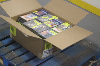 1 Parcel Box – 46 Pcs – DVD Discs – NEW/SEALED Products – Walmart