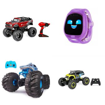 Pallet – 23 Pcs – Vehicles, Trains & RC, Other, Unsorted, Automotive Accessories – Customer Returns – New Bright, Monster Jam, Adventure Force, Little Tikes
