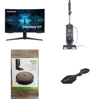 Pallet – 35 Pcs – Humidifiers / De-Humidifiers, Speakers, Vacuums, Monitors – Customer Returns – LEVOIT, Honeywell, Samsung, onn.