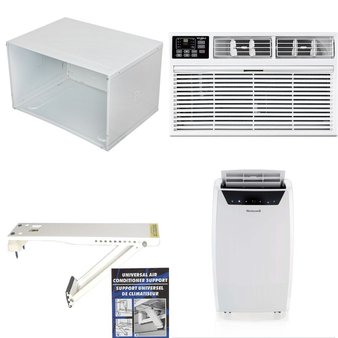 2 Pallets – 22 Pcs – Air Conditioners – New Damaged Box, Like New, Open Box Like New – Keystone, WHIRLPOOL, Honeywell, Nationwide Products