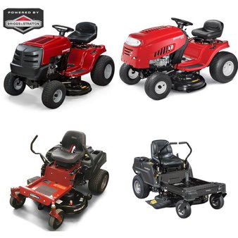 CLEARANCE! 10 Pcs – Riding Lawn Mowers – Tested NOT WORKING – Murray, Snapper