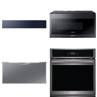 4 Pcs – Ovens / Ranges – New – Samsung, Frigidaire