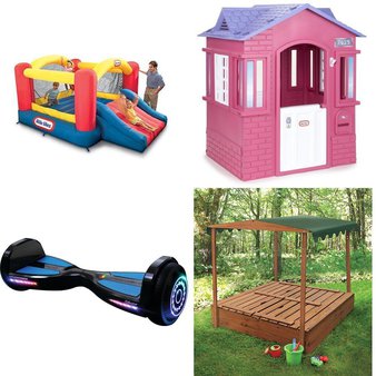 Pallet – 9 Pcs – Outdoor Play, Powered, Unsorted – Customer Returns – Razor, Little Tikes, Badger Toys