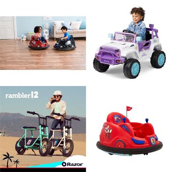 Pallet – 6 Pcs – Vehicles, Unsorted – Customer Returns – Flybar, Black Panther, Hyper, Marvel