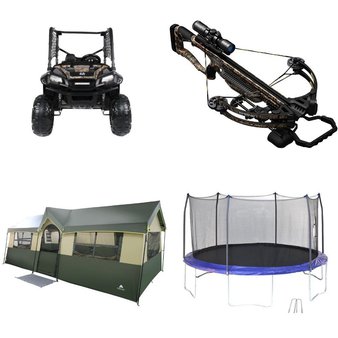 CLEARANCE! Pallet – 13 Pcs – Hunting, Camping & Hiking, Firearms, Outdoor Sports – Overstock – Realtree, Ameristep, Crosman
