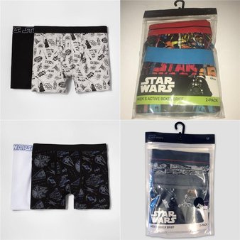 149 Pcs – Underwear & Socks – New – Retail Ready – Star Wars, Disney, Goodfellow & Co, Original Use
