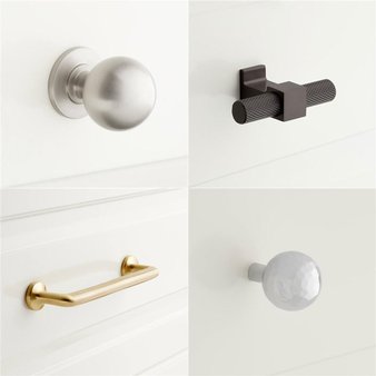 Pallet – 438 Pcs – Hardware – Open Box Like New – Signature Hardware, A29