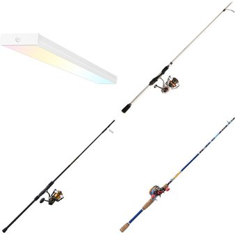 Pallet – 157 Pcs – Fishing & Wildlife, Unsorted, Water Guns & Foam Blasters, Patio & Outdoor Lighting / Decor – Customer Returns – Major Retailer Camping, Fishing, Hunting