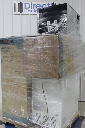 Pallet – 6 Pcs – Freezers, Refrigerators – Customer Returns – Thomson, Frigidaire