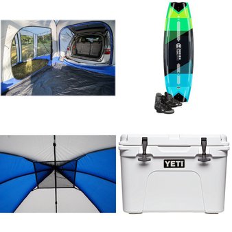 1 Pallets – 62 Pcs – Fishing & Wildlife, Kitchen & Dining, Camping & Hiking, Boats & Water Sports – Untested Customer Returns – Outdoor Retailer