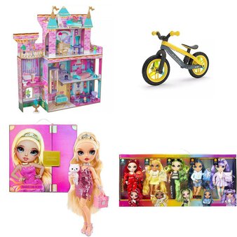 Pallet – 27 Pcs – Dolls, Pretend & Dress-Up, Vehicles, Action Figures – Customer Returns – KidKraft, Rainbow High, L.O.L. Surprise!, UNBRANDED