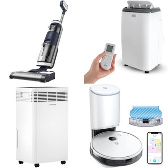 Pallet – 19 Pcs – Vacuums, Fans, Air Conditioners, Toasters & Ovens – Customer Returns – R.W.Flame, yeedi, Dyson, LifePlus