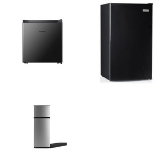 Pallet – 5 Pcs – Freezers, Refrigerators – Customer Returns – HISENSE, Igloo, ELEMENT