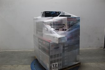 Weekend Deal! 3 Pallets – 42 Pcs – Portable Speakers, Speakers, Luggage, CD Players, Turntables – Damaged / Missing Parts / Tested NOT WORKING – Monster, VIZIO, Onn, FUL