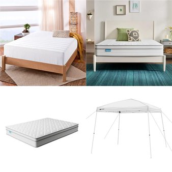 Pallet – 13 Pcs – Covers, Mattress Pads & Toppers, Patio, Bedroom, Mattresses – Overstock – Linenspa, Zinus