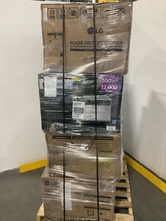 1 Pallets – 8 Pcs – Air Conditioners – Untested Customer Returns – Major Retailer