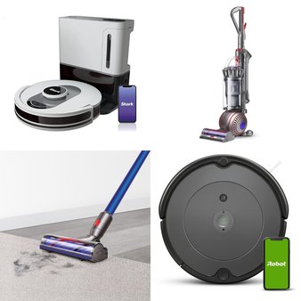 Pallet – 16 Pcs – Vacuums – Damaged / Missing Parts / Tested NOT WORKING – Bissell, Dyson, iRobot, Shark