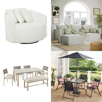Pallet – 10 Pcs – Patio, Office, Living Room, Bedroom – Overstock – Mainstays, Better Homes & Gardens
