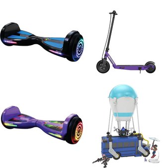 Pallet – 25 Pcs – Powered, Vehicles, Trains & RC, Action Figures – Customer Returns – Razor, Lionel Nascar Collectable, LLC, FORTNITE
