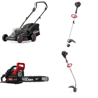 Pallet – 14 Pcs – Trimmers & Edgers, Mowers, Unsorted, Hedge Clippers & Chainsaws – Customer Returns – Hyper Tough