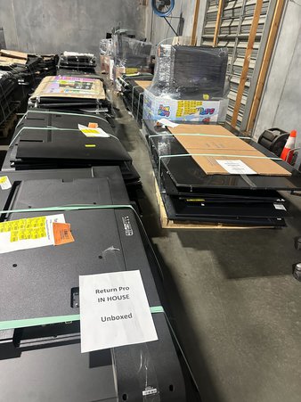 Truckload – 18 Pallets – 250 Pcs – Unsorted – Damaged / Missing Parts / Tested NOT WORKING – Unknown