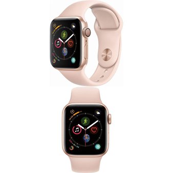 5 Pcs – Generation 4 Apple Watch – 40MM – Refurbished (GRADE A) – Models: 3E061LL/A, MU682LL/A
