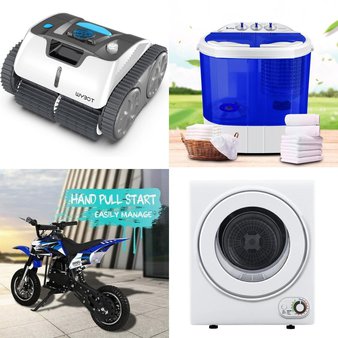 Pallet – 11 Pcs – Unsorted, Laundry, Storage & Organization, Vehicles – Customer Returns – Furinno, HOVER HEART, Ktaxon, Simzlife