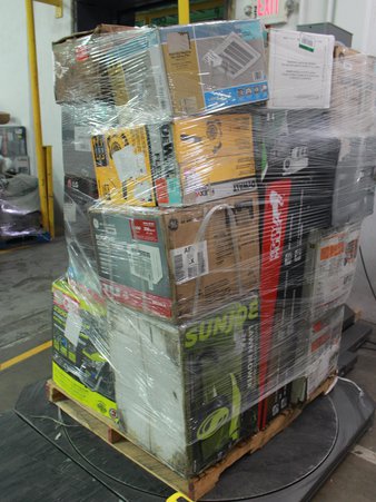 Pallet – 20 Pcs – Microwaves, Power Tools, Generators, Air Conditioners – Damaged / Missing Parts – DEWALT, Generac, LG Electronics, GE