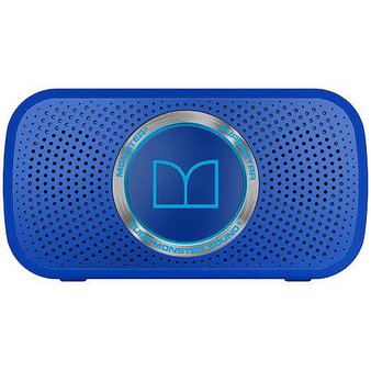 15 Pcs – Monster MSP-SPSTR-BT-WW-BLUE Superstar Bluetooth Speaker, Blue – Refurbished (GRADE A)