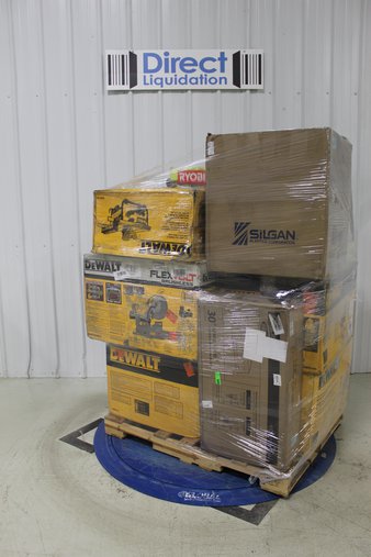 Pallet – 11 Pcs – Power Tools, Other – Customer Returns – DEWALT, RYOBI