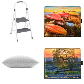 CLEARANCE! Pallet – 352 Pcs – Costumes, Boardgames, Puzzles & Building Blocks, Pillows, Hardware – Overstock – Way to Celebrate, Buffalo Games