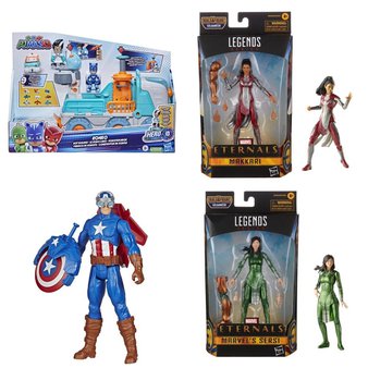 – Parcel Box – 31 Pcs – New Action Figures – New and New Damaged Box – Walmart