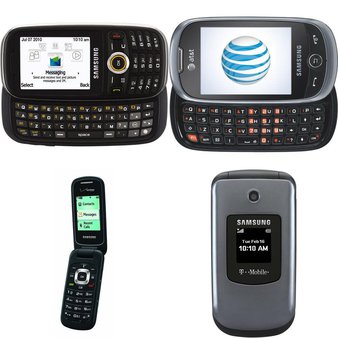 100 Pcs – Refurbished Samsung Cell Phones (Activated – GRADE A, GRADE B, GRADE C) – Models: SM-B311V, T369, SGH-A927  – Black – AT&T, SGH-T139