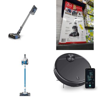 Pallet – 27 Pcs – Vacuums, Accessories – Customer Returns – Hoover, Hart, Dirt Devil, Shark