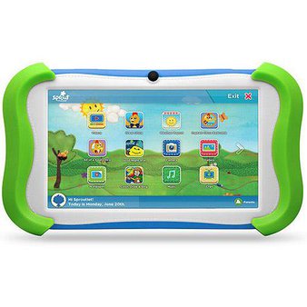 11 Pcs – Refurbished Sprout Channel CUBBY 7″ 16GB Green Android Kid-Friendly Tablet (GRADE B)