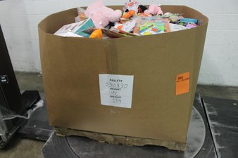 Pallet – 464 Pcs – Action Figures, Not Powered, Pretend & Dress-Up, Baby Toys – Customer Returns – Toysmith, Horizon, Disney, Flip Stick