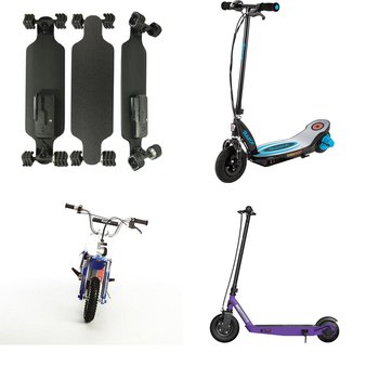 Pallet – 17 Pcs – Powered, Dolls, Baby Toys, Not Powered – Customer Returns – Razor, Razor Power Core, KidKraft, Little Tikes