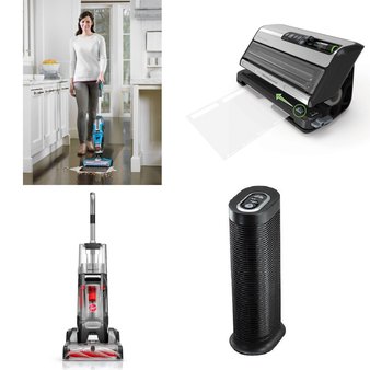 Pallet – 36 Pcs – Vacuums, Home Security & Safety, Humidifiers / De-Humidifiers – Open Box Customer Returns – Apple, Bissell, Hoover, Vicks