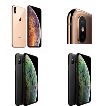 5 Pcs – Apple iPhone Xs – Refurbished (GRADE B – Unlocked) – Models: MT992LL/A, MT9A2LL/A, MT962LL/A, 3D925LL/A