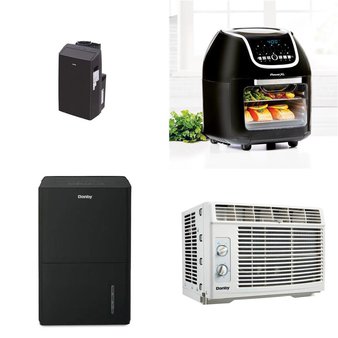 Pallet – 18 Pcs – Accessories, Air Conditioners, Powered, Vehicles – Open Box Customer Returns – Danby, FilterBuy, HoverStar, Costway